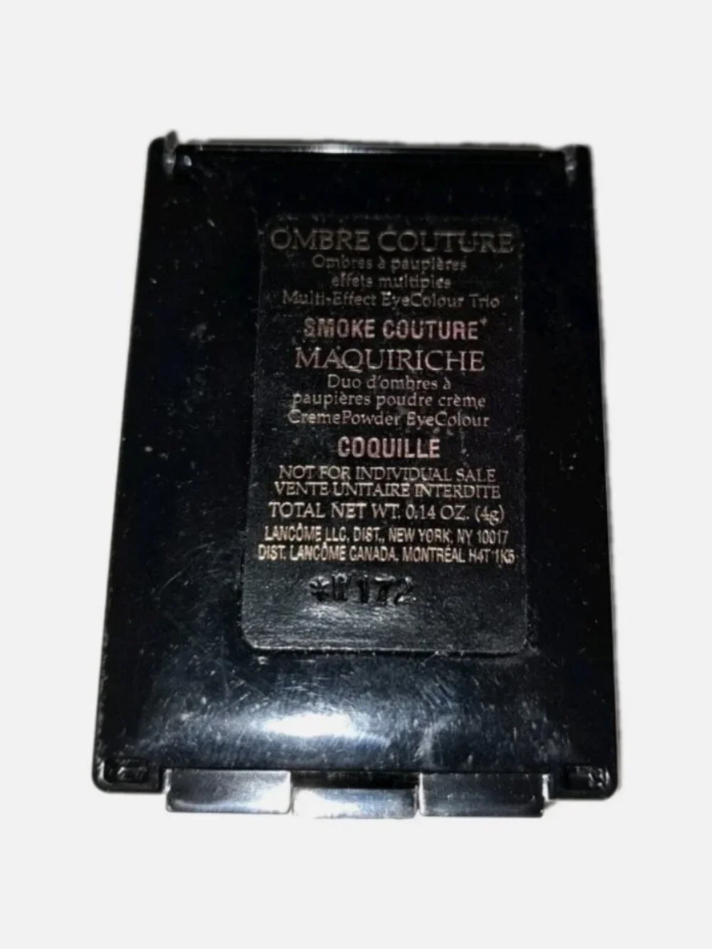 NEW Lancome Maquiriche Ombre Couture Smoke Couture Coquille EyeColour .14oz